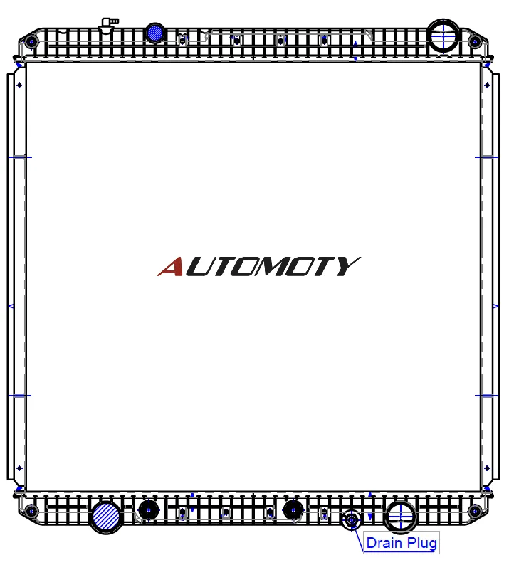 Freightliner Radiator — 12498 — Automoty 12498