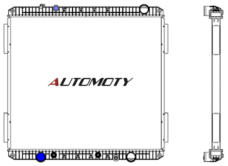Freightliner Radiator — 12561-XB — Automoty 12561-XB