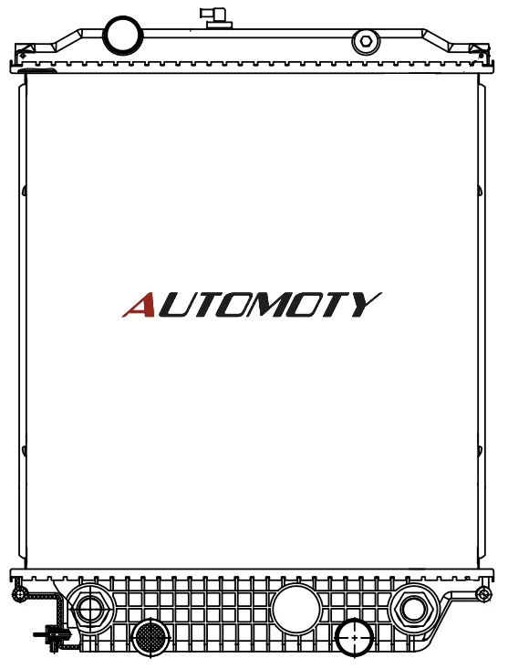 Freightliner / Thomas Radiator — 12628 — Automoty 12628