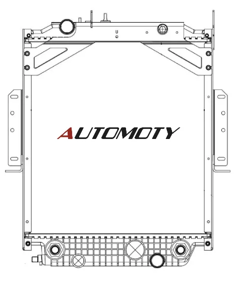 Freightliner / Thomas Radiator — 12628-SB — Automoty 12628-SB