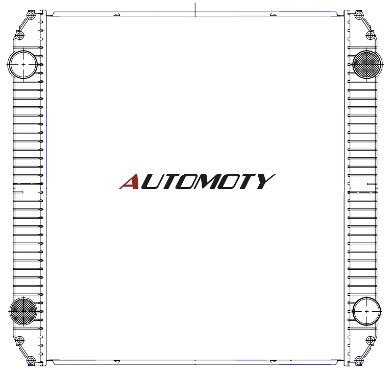 Freightliner / Thomas Radiator — 12629 — Automoty 12629