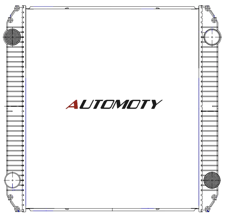 Freightliner / Thomas Radiator — 12630 — Automoty 12630